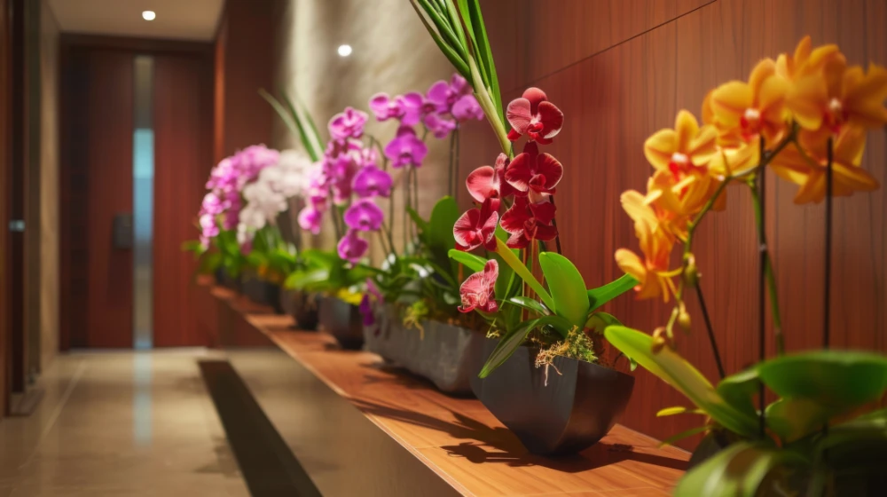 Stylish planters for rent